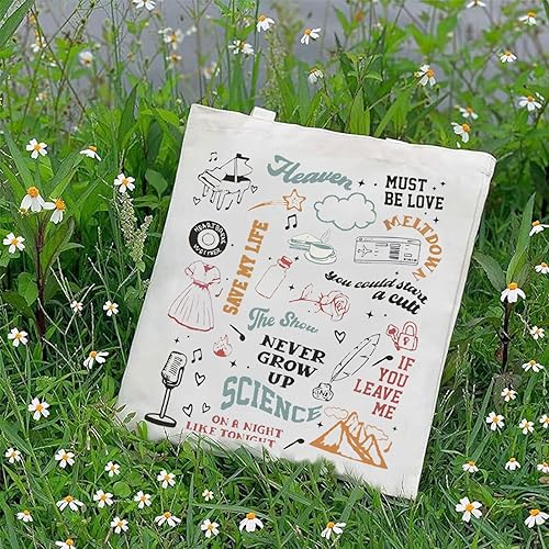 Miniatura 7 de G2TUP Irish Singer Album Tote Bag One D Fan Bolsa de comestibles Letra Bolsa estética