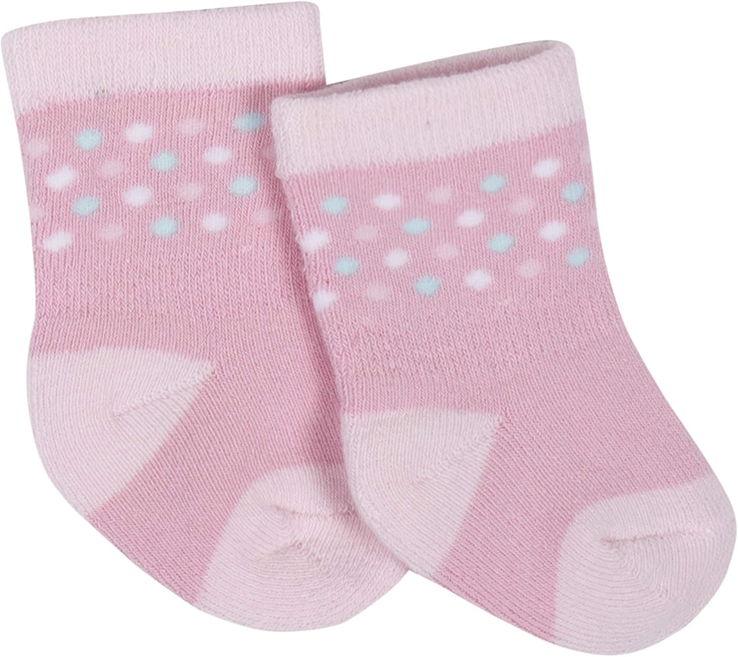 Gerber Unisex-Baby 6-Pair Wiggle Proof Sock