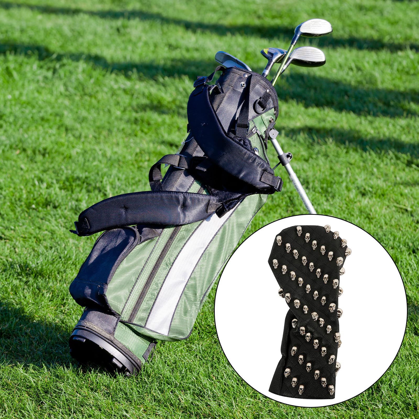 Funda para cabeza de palo de golf para hombres y mujeres, cubierta de palo de golf, cubierta de hierro para palo de golf