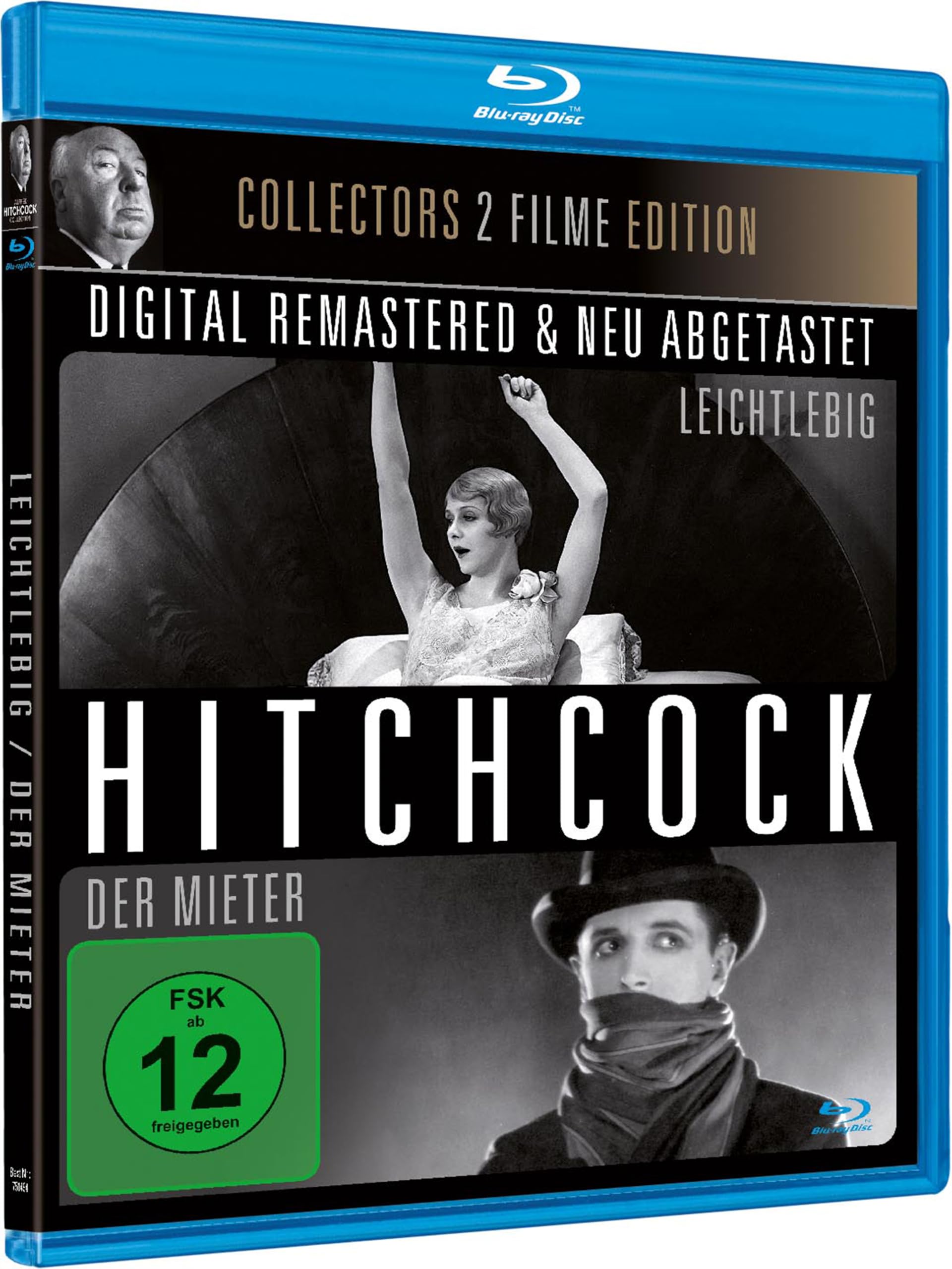 Películas de Alfred Hitchcock de cine mudo para noches culturales de DVD en familia