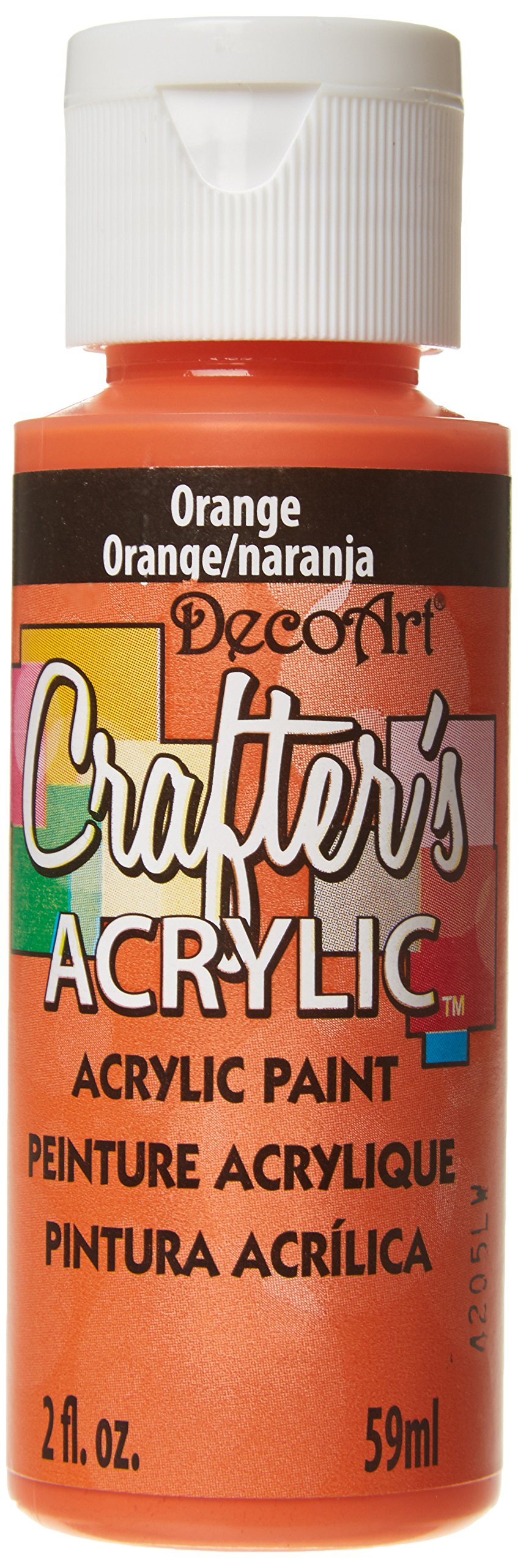 Decoart Orange 59 Ml Crafters Acrylic,