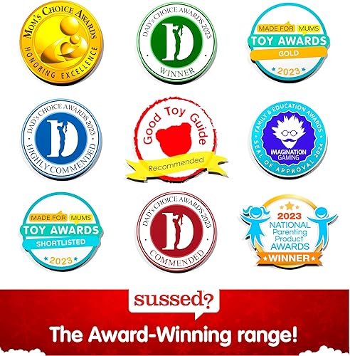 Miniatura 6 de SUSSED The Wacky 'What Would You Do?' Card Game - Ages 8+, 2-8 Players - Kids Stocking Stuffer for Girls, Boys, Tweens - 15-30 Min Playtime - Purple