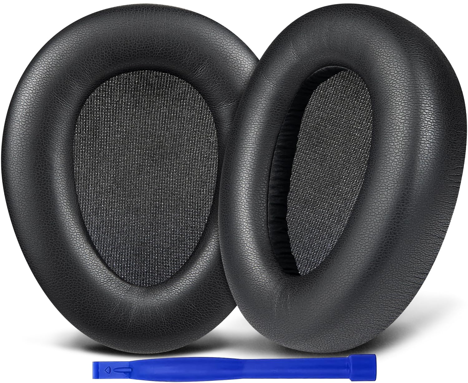 SOULWIT Professional Replacement Ear Pads for JLab JBuds Lux ANC Wireless Headphones, Earpads Cushions with Soft Protein Leather, High-Density Noise