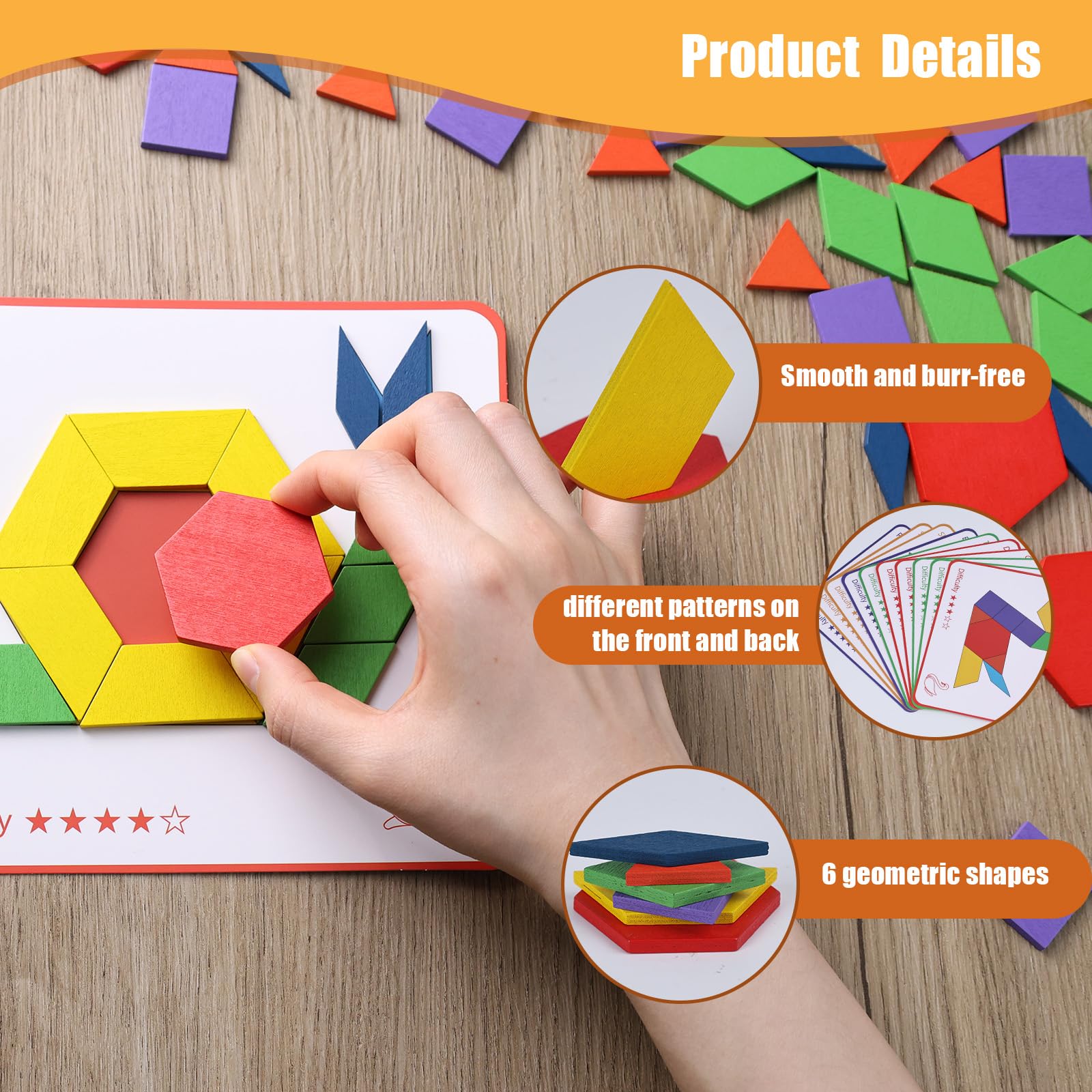 Amazon.com: MCPINKY 150PCS Wooden Pattern Blocks, Geometric Shapes Blocks Tangram Puzzles Pattern Blocks with Cards for Kids Educational Tangram Toys : Toys & Games amazon-com-mcpinky-150pcs-wooden-pattern-blocks-geometric-shapes-blocks-tangram-puzzles-pattern-blocks-with-cards-for-kids-educational-tangram-toys-toys-games