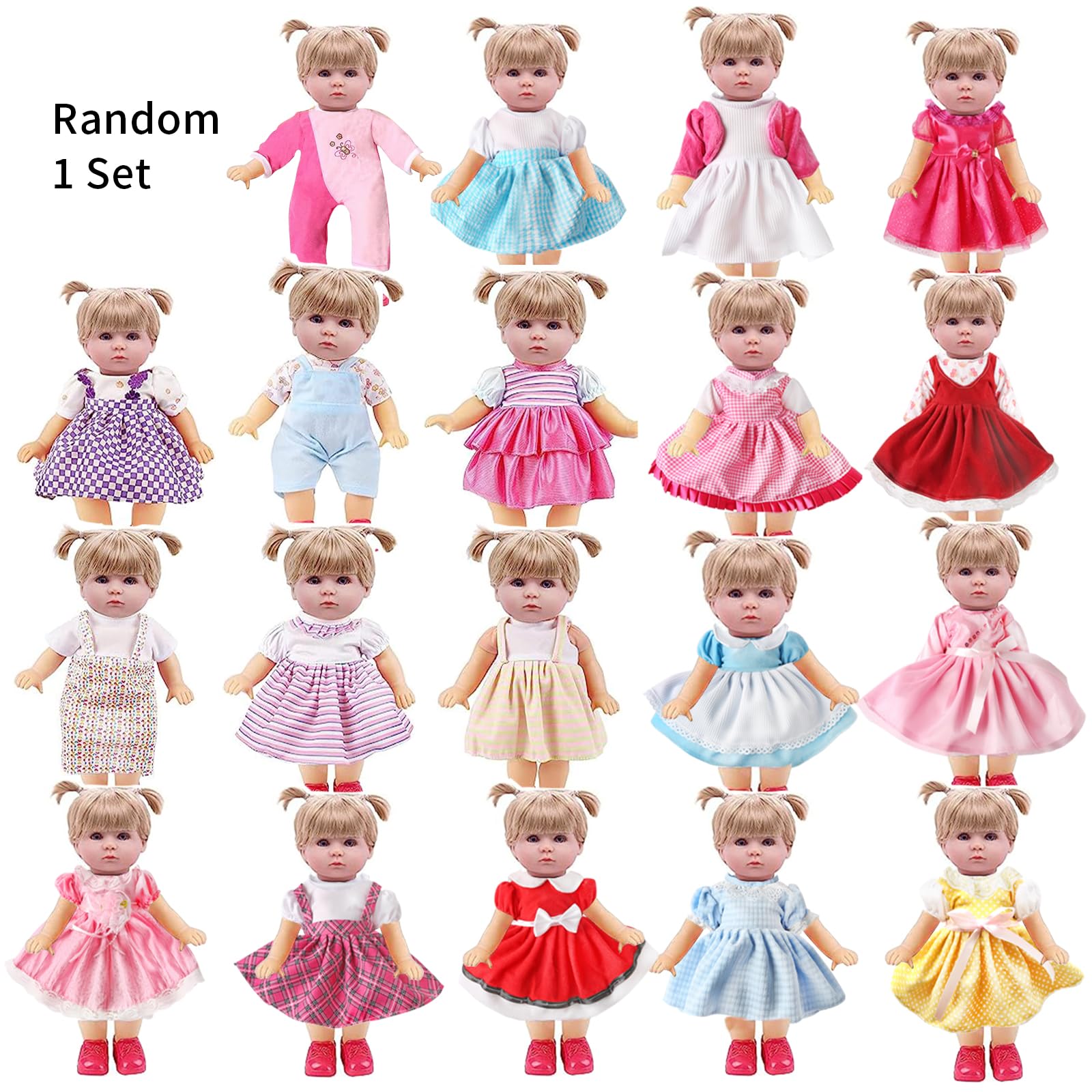 Ebuddy Ropa De Muu00f1eca Para Muu00f1ecas De 18 Pulgadas Como L