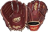 Rawlings | R9 Series Baseball Glove | Sizes 11.5" - 12.75" | Multiple Styles Sherry | 2-Piece Solid Web 12" | Pitcher Left Hand Throw