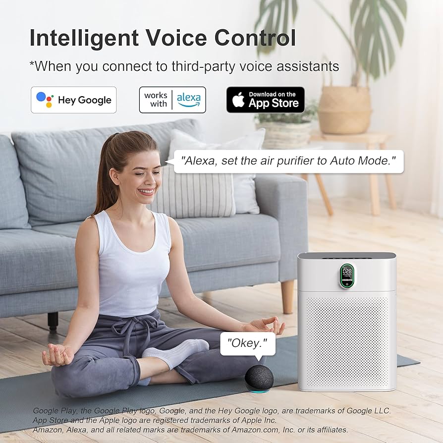 MORENTO空気清浄機 Amazon.com: MORENTO Air Purifiers for Home Large Room up to