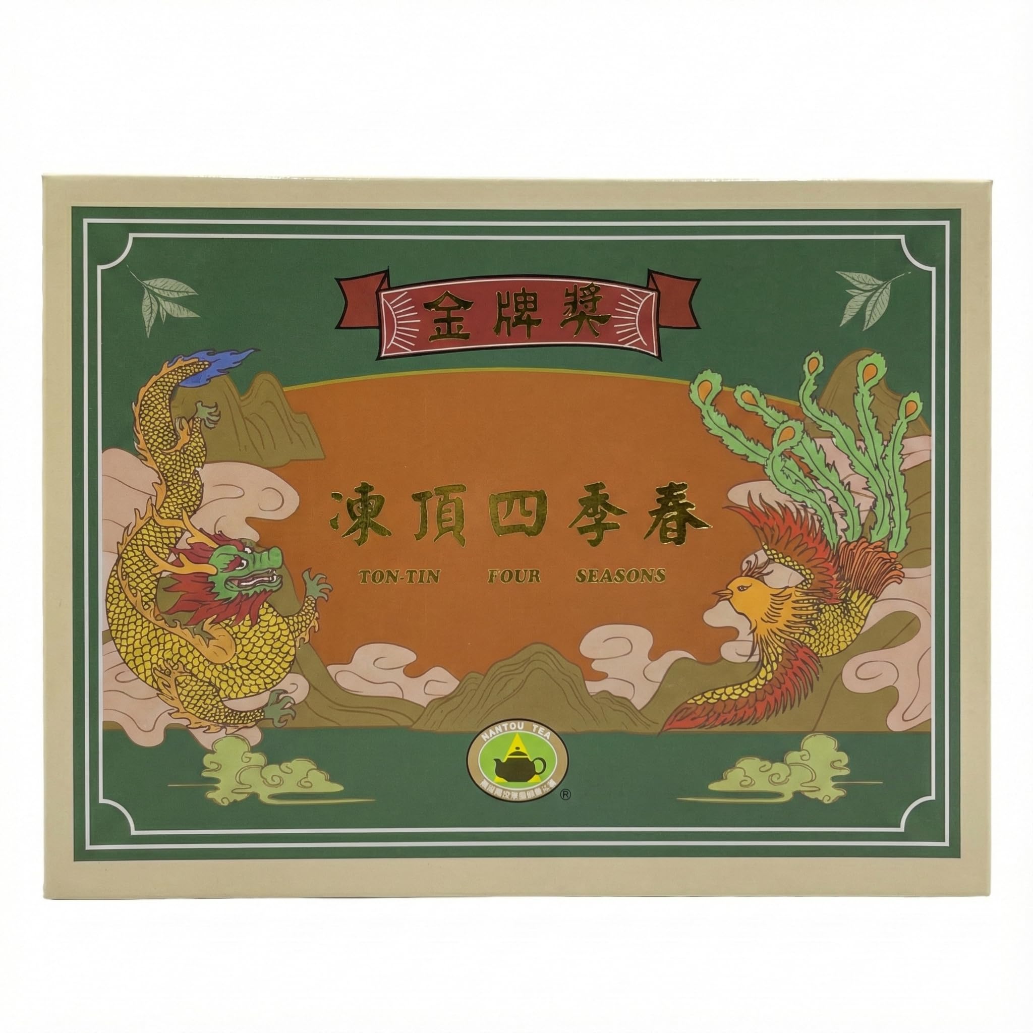 2025 Spring Competition Tea - Taiwan Dong Ding Four Seasons Oolong Tea, Gold Medal Award(300g x 2 Packs)