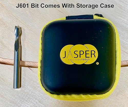 Miniatura 7 de Jasper 240 - Plantilla de corte circular y J601 de corte en espiral de carburo sólido de 14 de corte en espiral  Plantilla de corte circular y broca