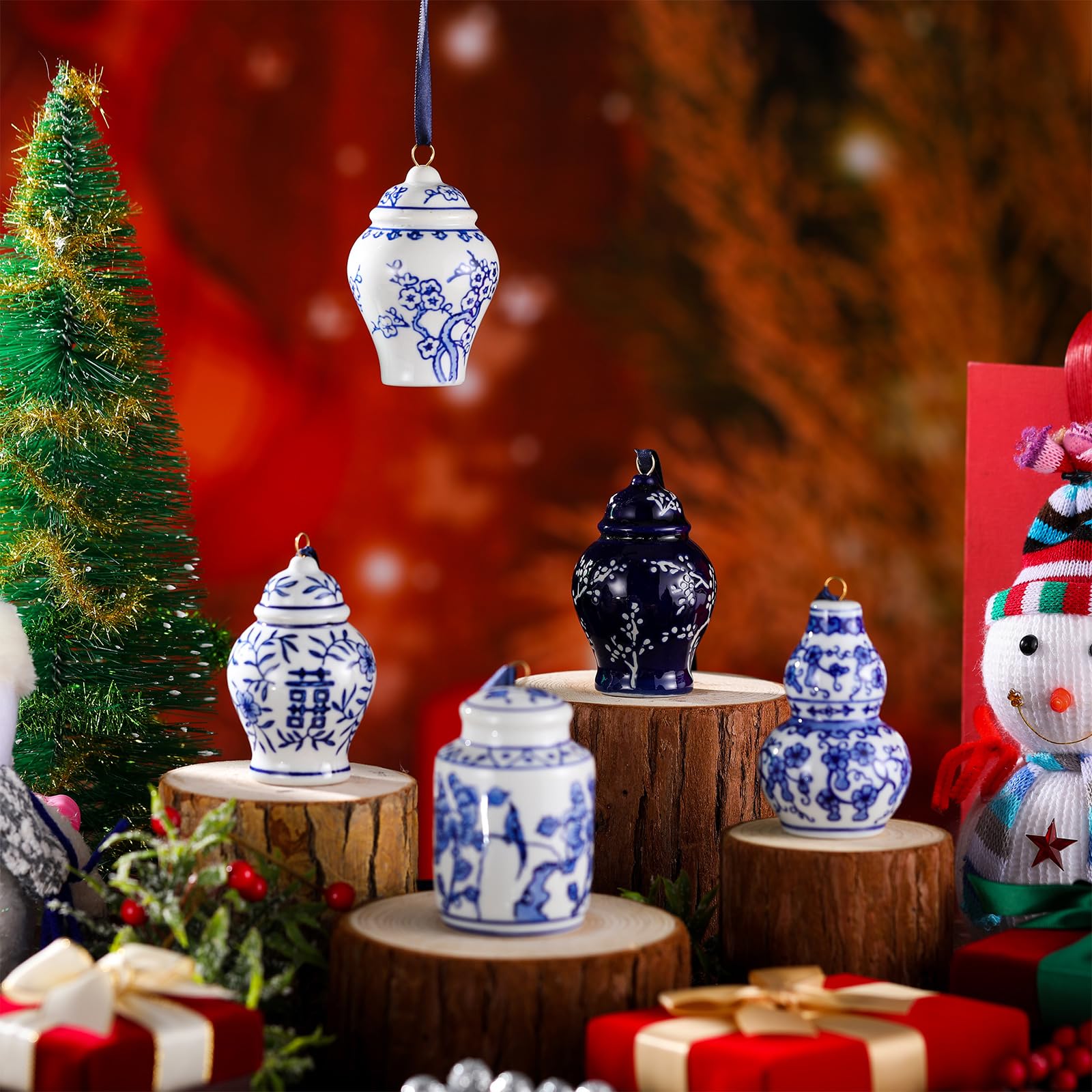 クリスマスオーナメント　8個セット クリスマスオーナメント8個セット