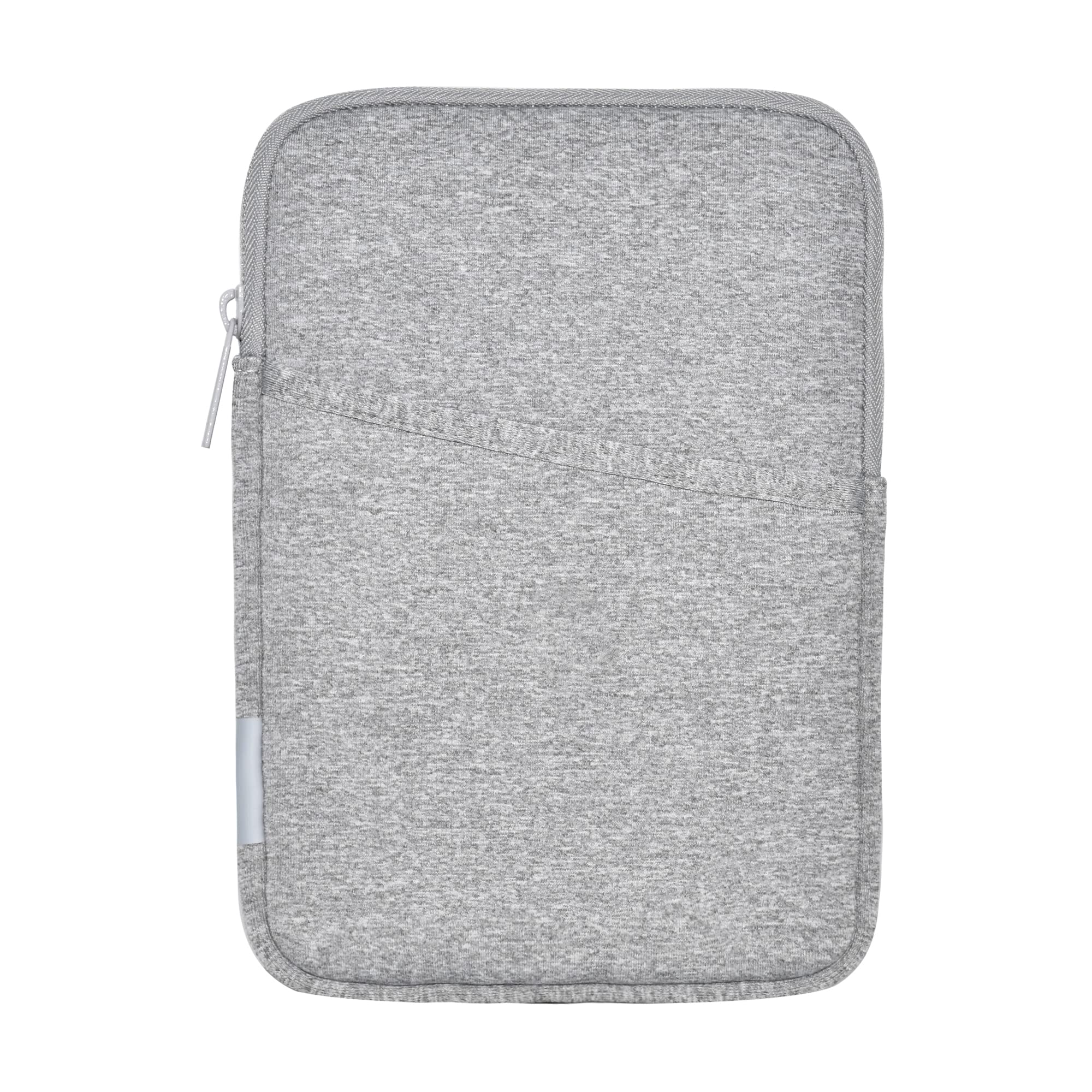 QUESTON Neoprene Sleeve Bag Fit for iPad Mini, Galaxy Tab A8 LTE, Protective Neoprene Bag with Front Pocket