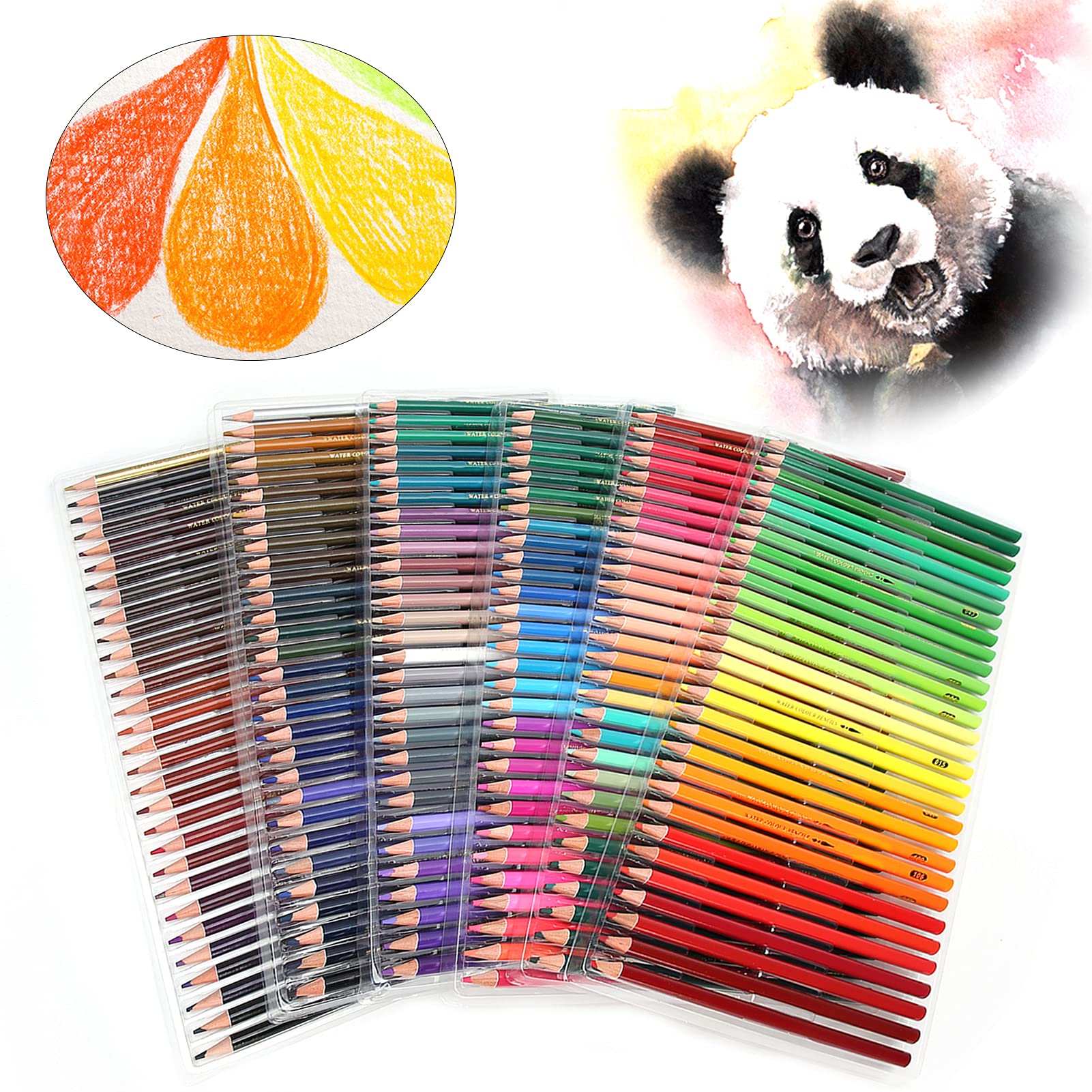 Changor Set di Matite Acquerellabili da 180 Colori Vivaci per Artisti Principianti Che Disegnano Strumenti di Pittura