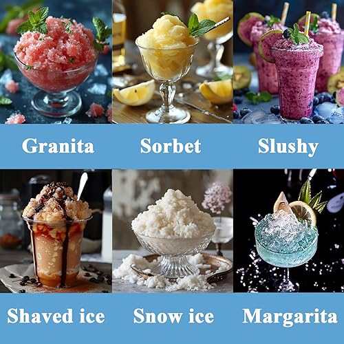 Miniatura 2 de FORTHEAL Accesorio de hielo de afeitar para mezclador KitchenAid, máquina de cono de nieve, máquina de hielo afeitado, trituradora de hielo, incluye