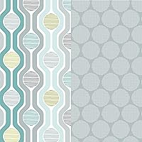 Vista 80 de Ingenuity 2-in-1 SimpleComfort Lightweight Compact 6-Speed Multi-Direction Baby Swing & Rocker, Vibrations & Nature Sounds, 0-9 Months 6-20 lbs