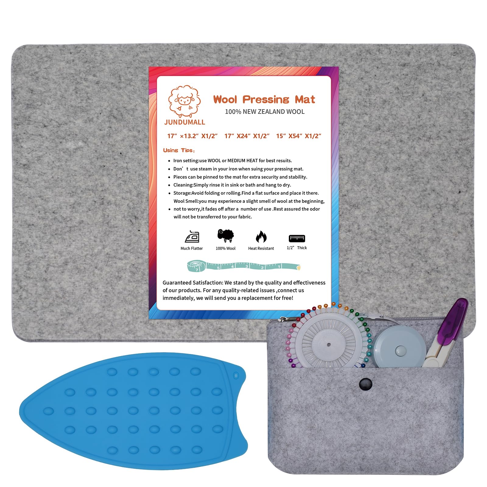 Wool Pressing Mat for Quilting 17