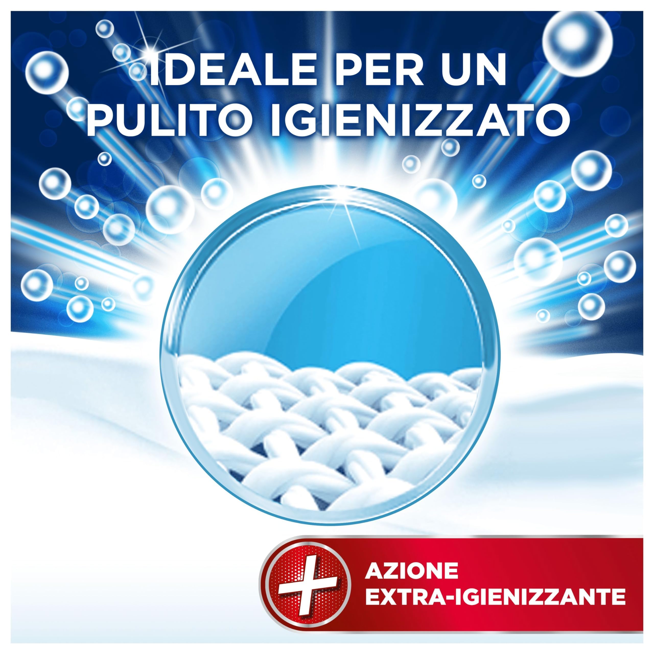 Dash Power Detersivo Liquido Lavatrice, 90 Lavaggi (18x5), Azione Extra-Igienizzante, Contro Sporco E Batteri, Efficace Anche A Freddo E In Cicli Brevi