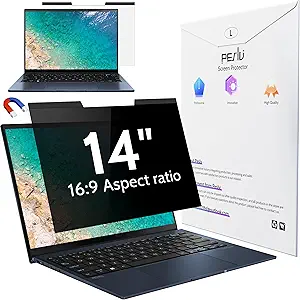 Magnetic Laptop Privacy Screen 14 inch