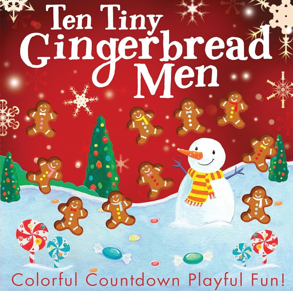Amazon.com: Ten Tiny Gingerbread Men: 9781589254701: Tiger Tales, Galloway, Fhiona: Books