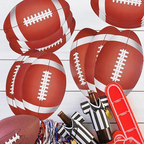 Miniatura 2 de 45 piezas de papel recortado de fútbol americano recortes de tablón de anuncios, pancartas de fútbol para aula, calcomanías de juegos de fútbol para
