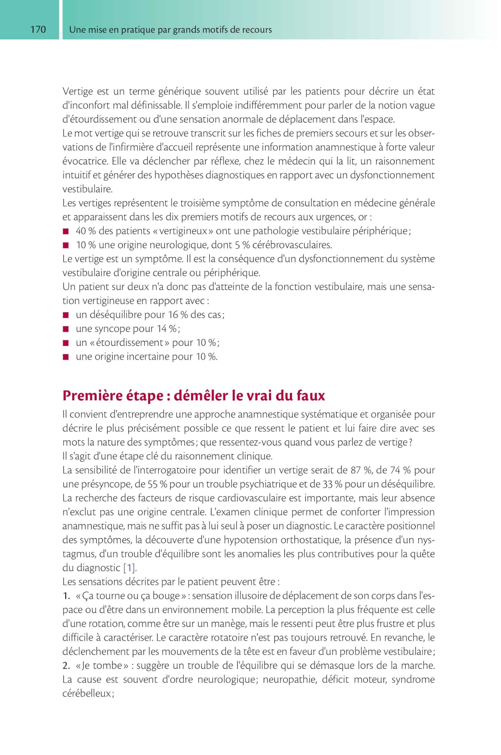 Raisonnement clinique en médecine d'urgence