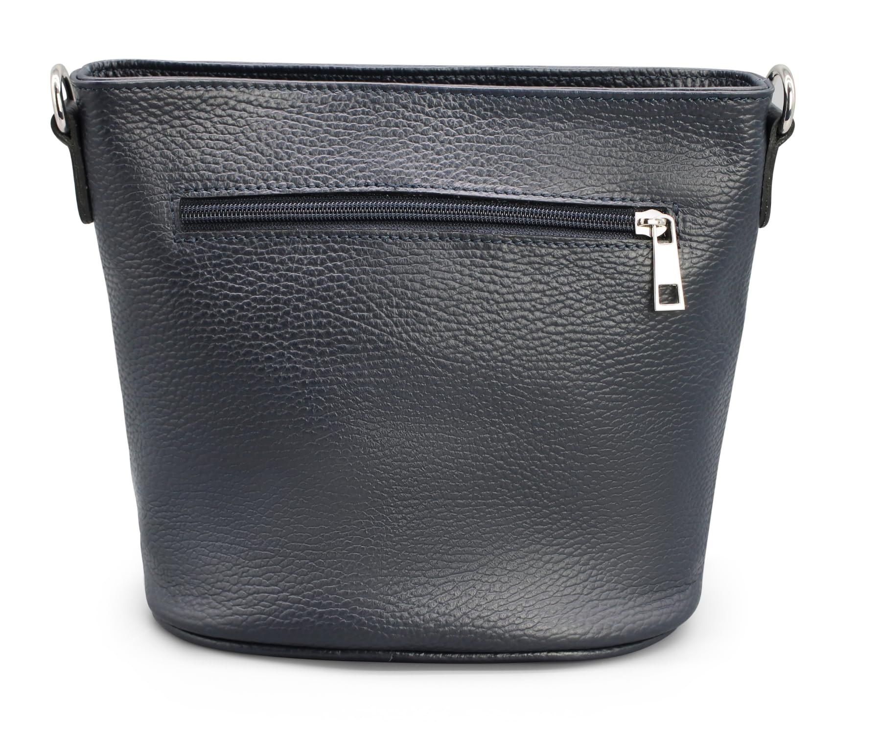 Adel Bags Damska torba na ramię z prawdziwej skóry LINA ręcznie wykonana torba Crossbody Bag 4 przegródki, torba na ramię ze skórzanym paskiem + szeroki pasek ze wzorem, wodoszczelna, stylowa Made in