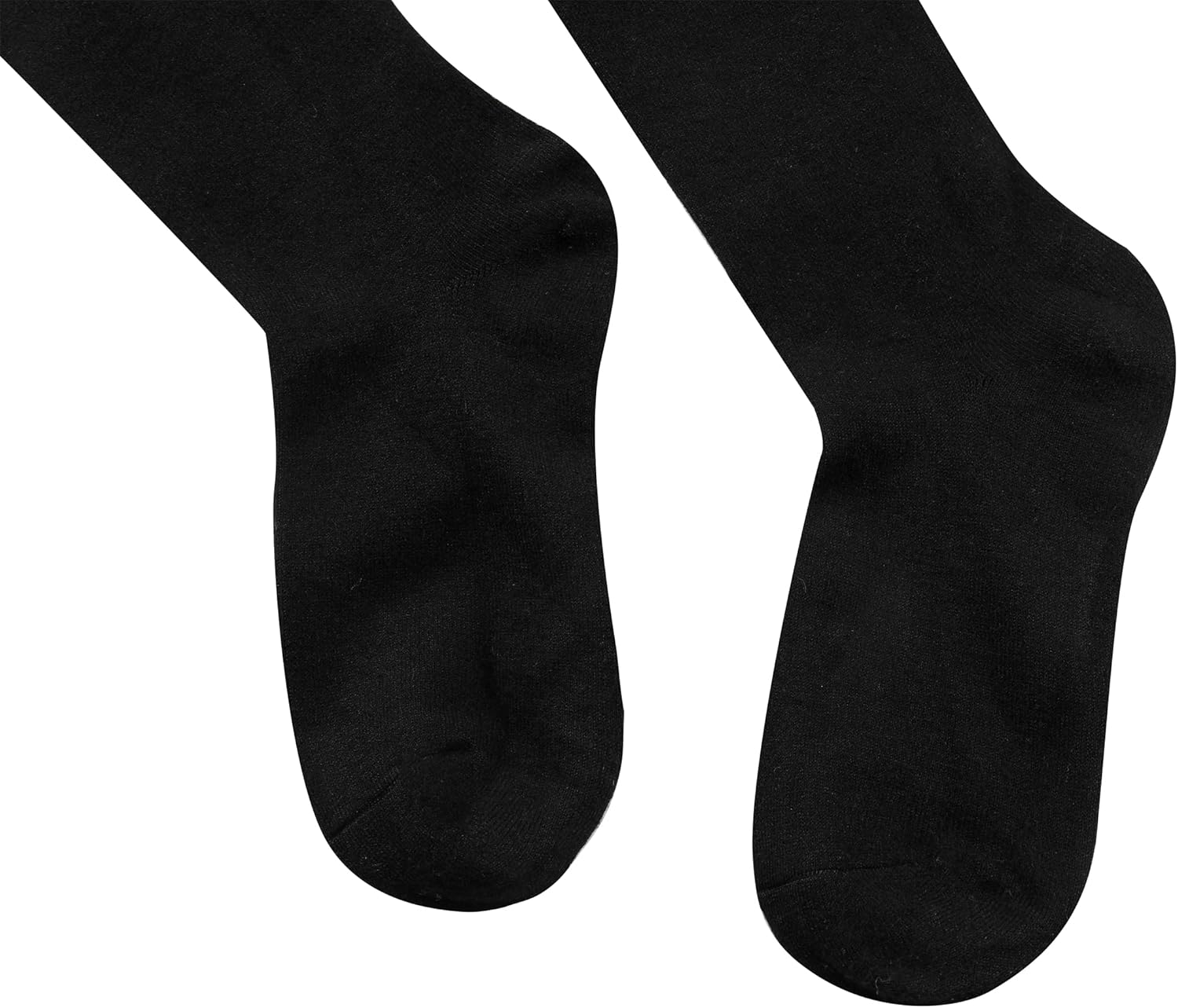 EABERN 2 Pairs Cashmere Wool Tights-Women Opaque Fleece Lined Warm Winter Tights 100 DEN, Black - Image 4