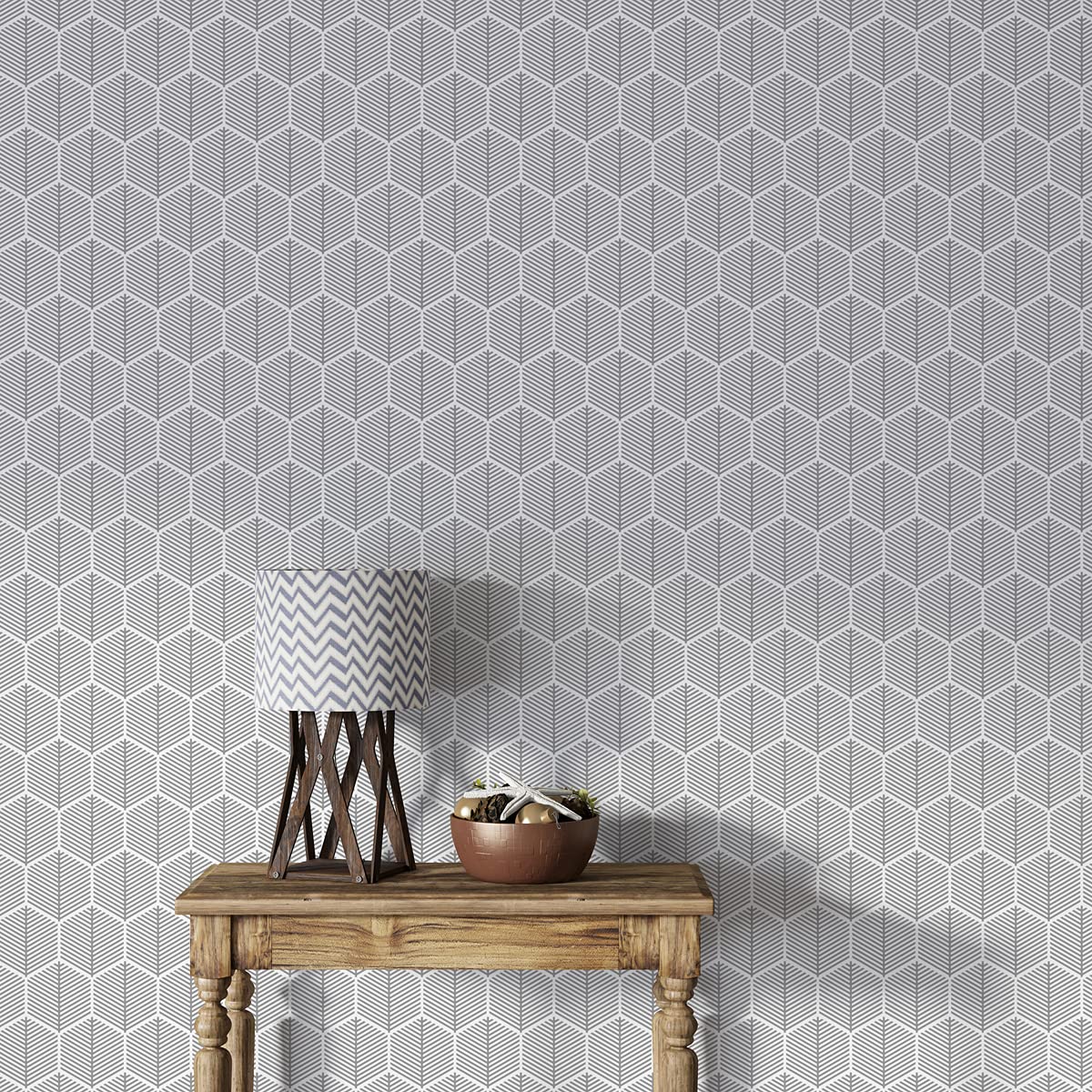 DWELLSINDIA Geometric Hexagon Self Adhesive Peel & Stick Wallpaper Waterproof & Scratch Resistant (W: 16.14 X L: 96, Grey) (B098KDJPTF) Amazon Price History, Amazon Price Tracker