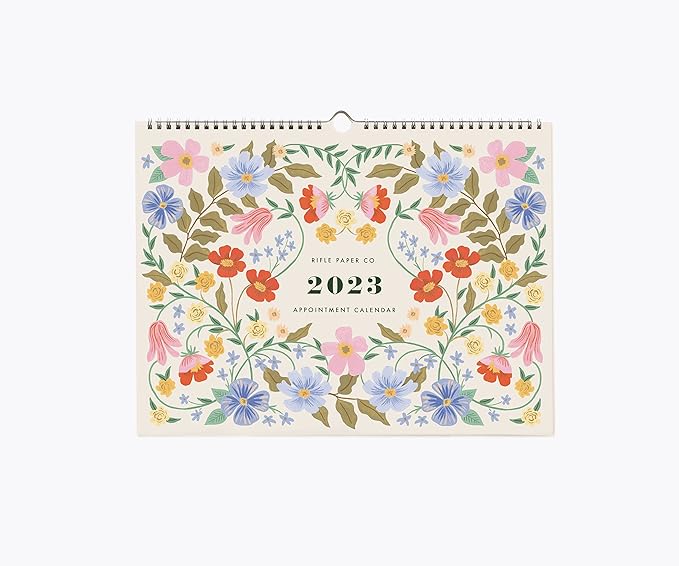 Rifle Paper Co 2023 Appointment Calendar Bramble Multicolored rifle-paper-co-2023-appointment-calendar-bramble-multicolored