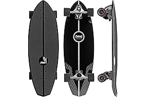 Slide Surfskate Street Surf Skateboard - [Beginner Friendly] Surf Skateboard for Surfing,...