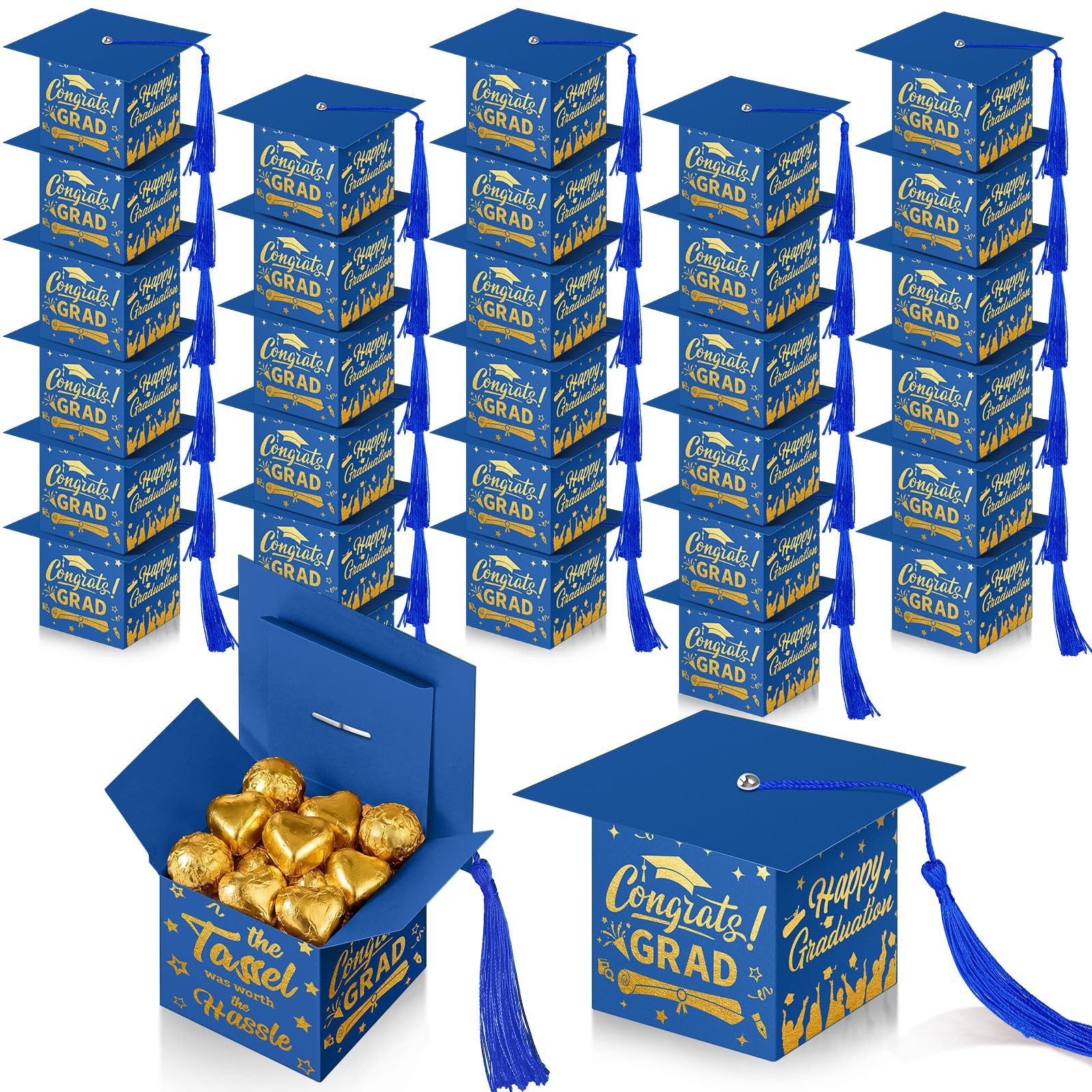 Amazon.com: TaoBary 30 Pcs Graduation Cap Candy Box 2026
