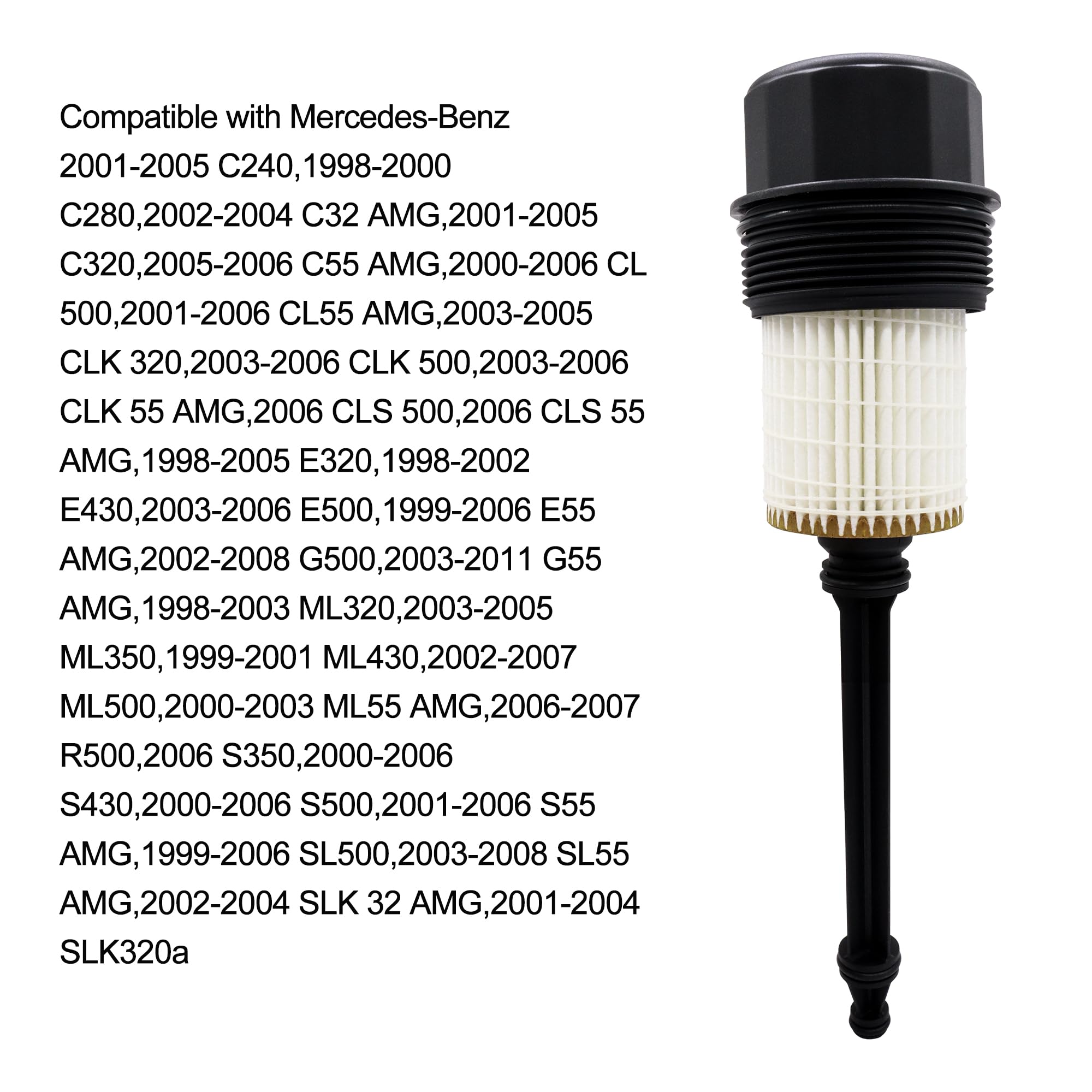 Cap Oliefilterbehuizing voor C-Klasse W202 W203 CL203 S202 S203 CLK