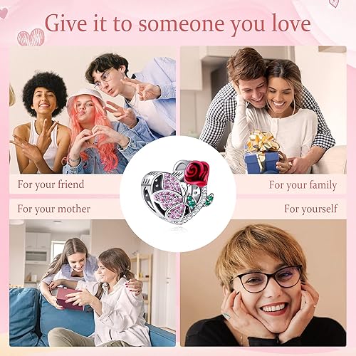 Miniatura 6 de NINGAN Pulsera de cadena de serpiente para abalorios Pandora pulsera de plata de ley 925 con cierre redondo transparente regalo de feliz cumpleaños