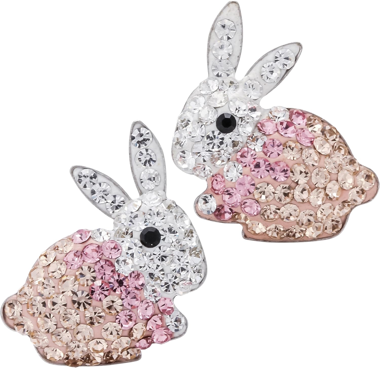 YACQ Women's Easter Stud Earrings, 925 Sterling Silver Hypoallergenic Jewelry