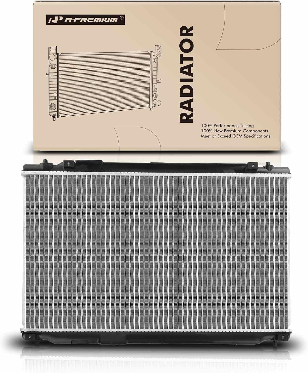 A-Premium Engine Coolant Radiator Compatible with Honda CR-V 2017-2019 L4 2.4L, Replace# 190105PHA01