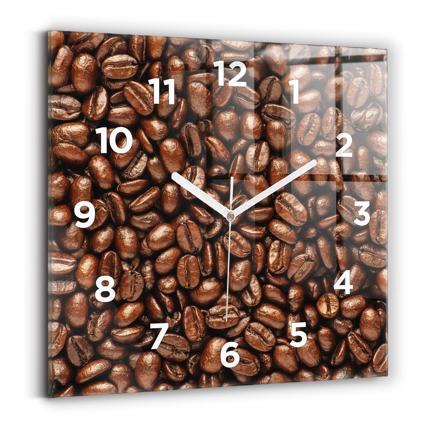 Horloge murale grains de café idéale pour créer une ambiance bistrot moderne dans la cuisine