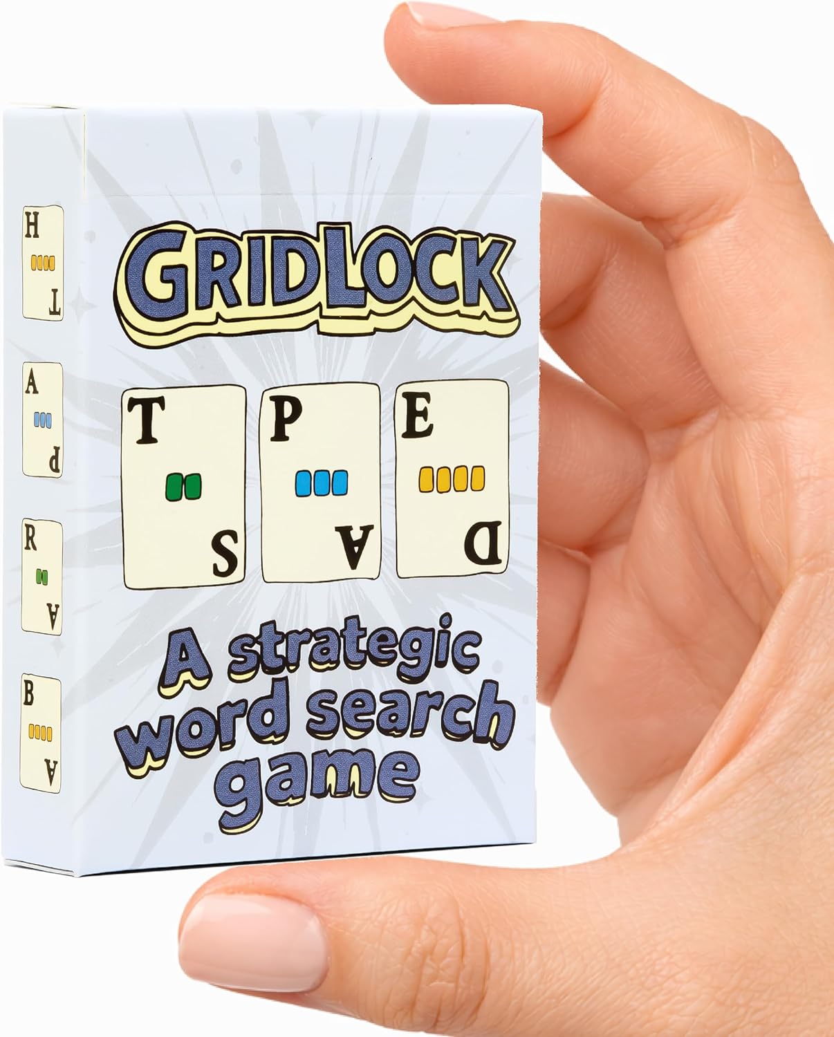 Strategic Word Search Game for Adults - 2 Player Or Up to 4 Player Word Game - Couples Card Games - Family Word Games for Adults & Teens - Fast-Paced Word Search Game - 1000s of Possible Words
