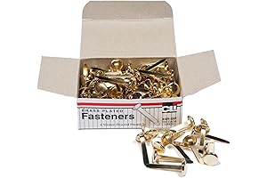 Charles Leonard Paper Fasteners Brads 4R-BP