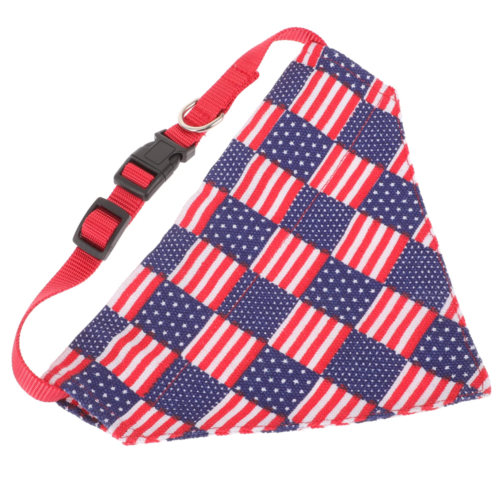 minkissy Pañuelos Día De La Independencia Perro Pañuelo Bufanda Triangular De Perro Bandana De Perro Hermano Mayor Pañuelos De Perro De La Americana Estados Unidos Algodón Triángulo