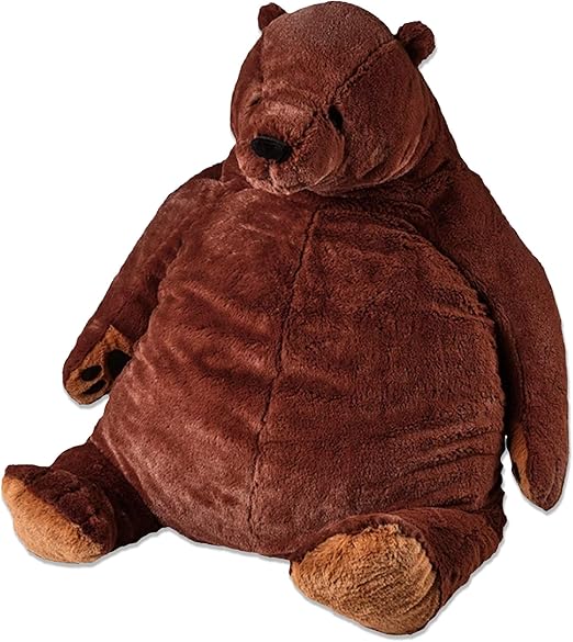 23.6 Inch Giant Simulation Bear Plush Toy Soft Hugging Pillow Animal Stuffed Plush Doll Home Decor Birthday Gift