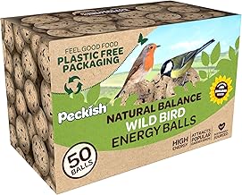 Peckish Natural Balance High Energy Fat Balls for Wild Birds - 50 fat ball Box
