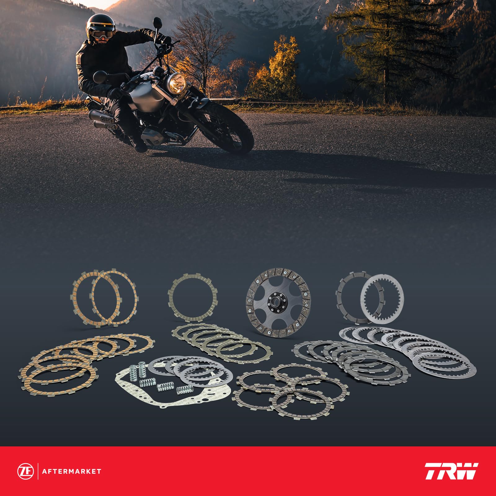 TRW MSK254 Superkit Kit frizione per Kawasaki KLE - e Altre Moto