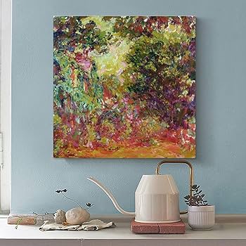 クロード・モネ 【 バラ色のボート 】 高級画集画、状態良 4月のポーラ美術館：モネ《バラ色のボート》 - hiroべの気まま部屋