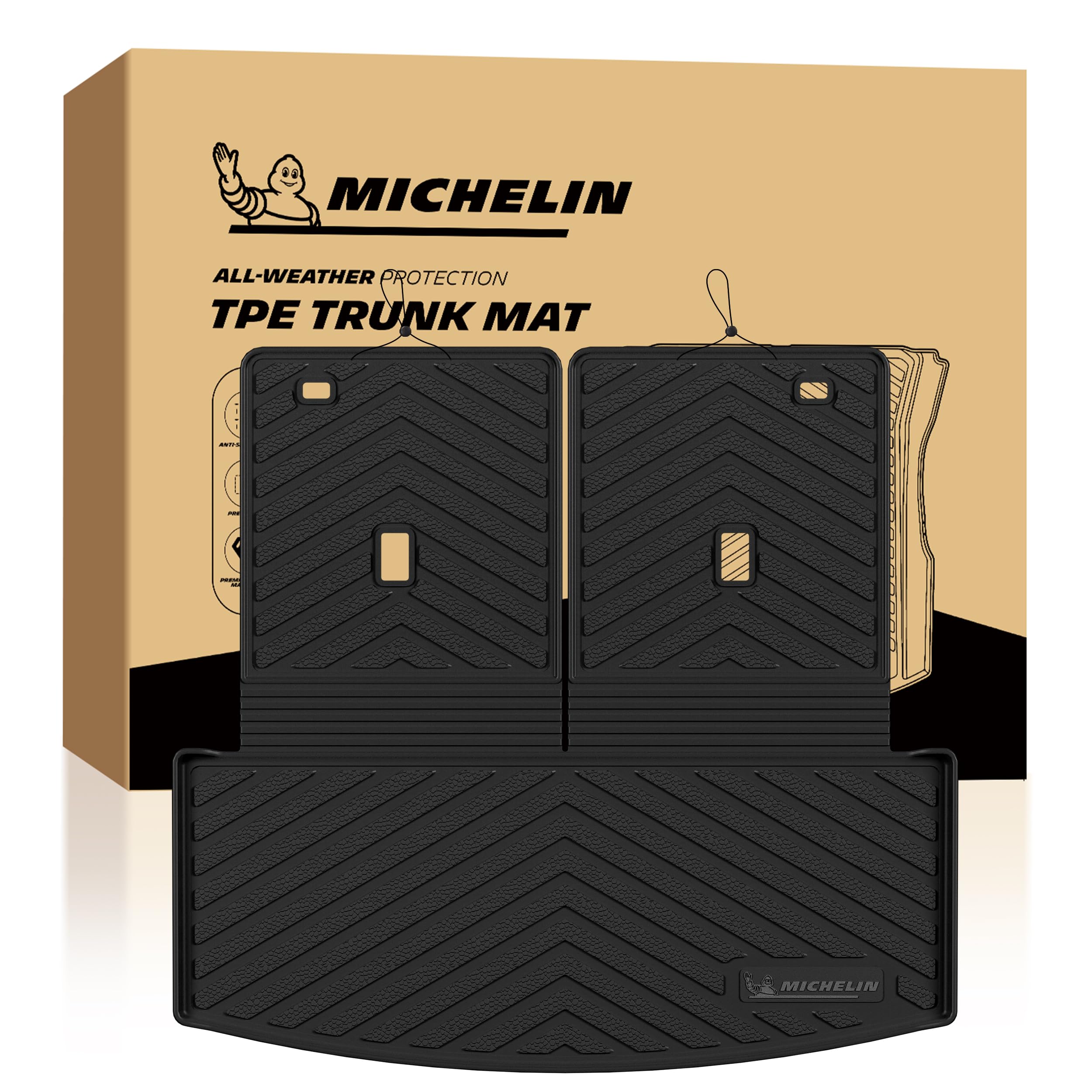 Michelin Vehicle Mats for 2020-2026 Ford Explorer 6&amp;7 Seats
