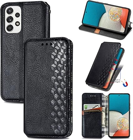 Amazon Co Jp Galaxy A53 5g ケース手帳型 高級pu携帯ケース A53 5g カバー おしゃれ男性と女性が合格スマホ携帯電話ケース人気 スマホ Samsung Galaxy A53 5g 手帳おしゃれ ギャラクシーa53 5g ケース 耐衝撃全面保護マグネット 吸着カバー 財布型 Galaxy A53 5g 黒