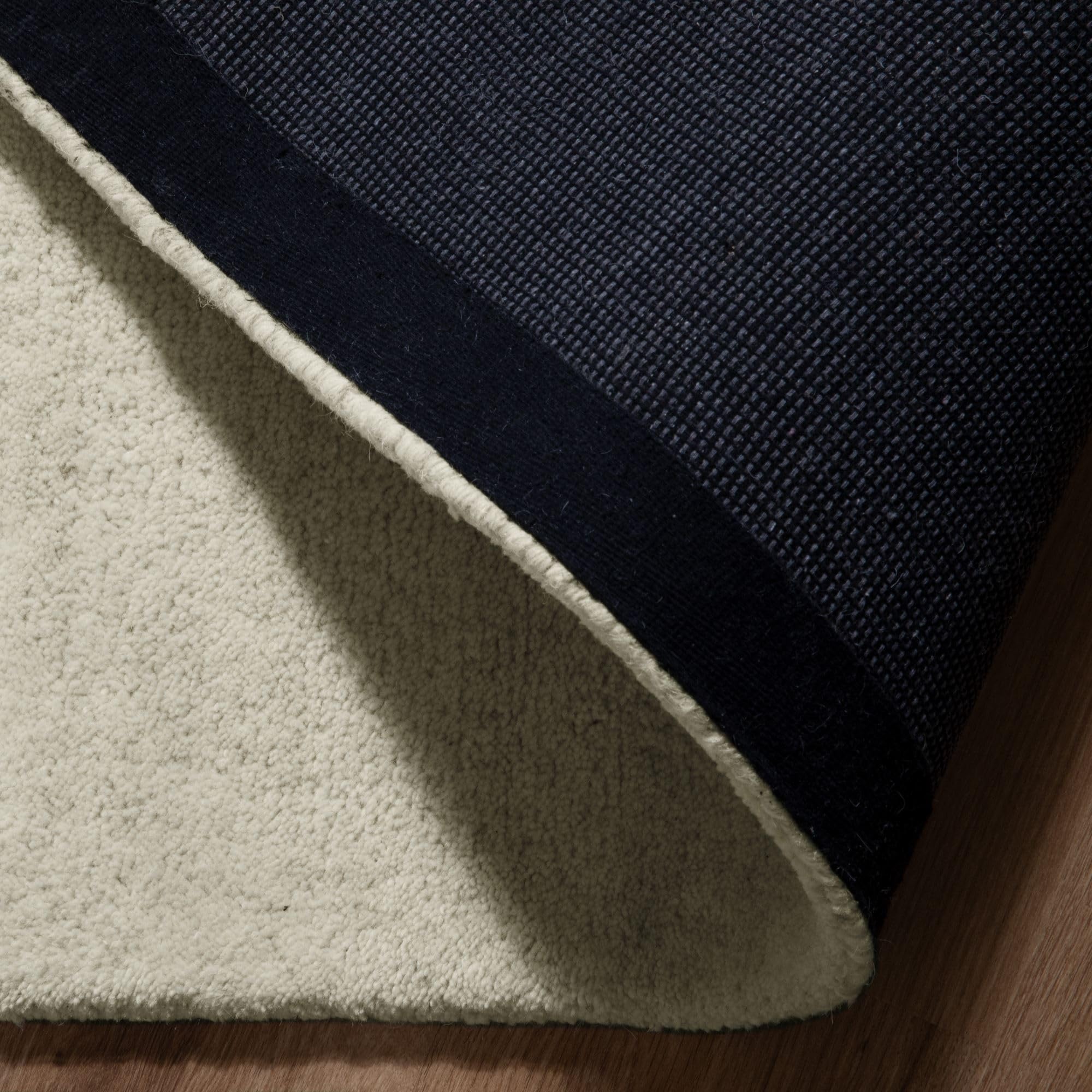 Steffensmeier Berber Teppich Zaza | Wolle, Creme, Größe: 70x140 cm, Berber Look Teppich für Wohnzimmer, Schlafzimmer