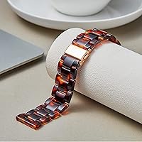Vista 97 de BINLUN Resin Watch Bands Replacement Watch Straps for Men Women 14 Colors Watchbands Lightweight 12/14/16/18/20/22mm Wrist Bands Fashion