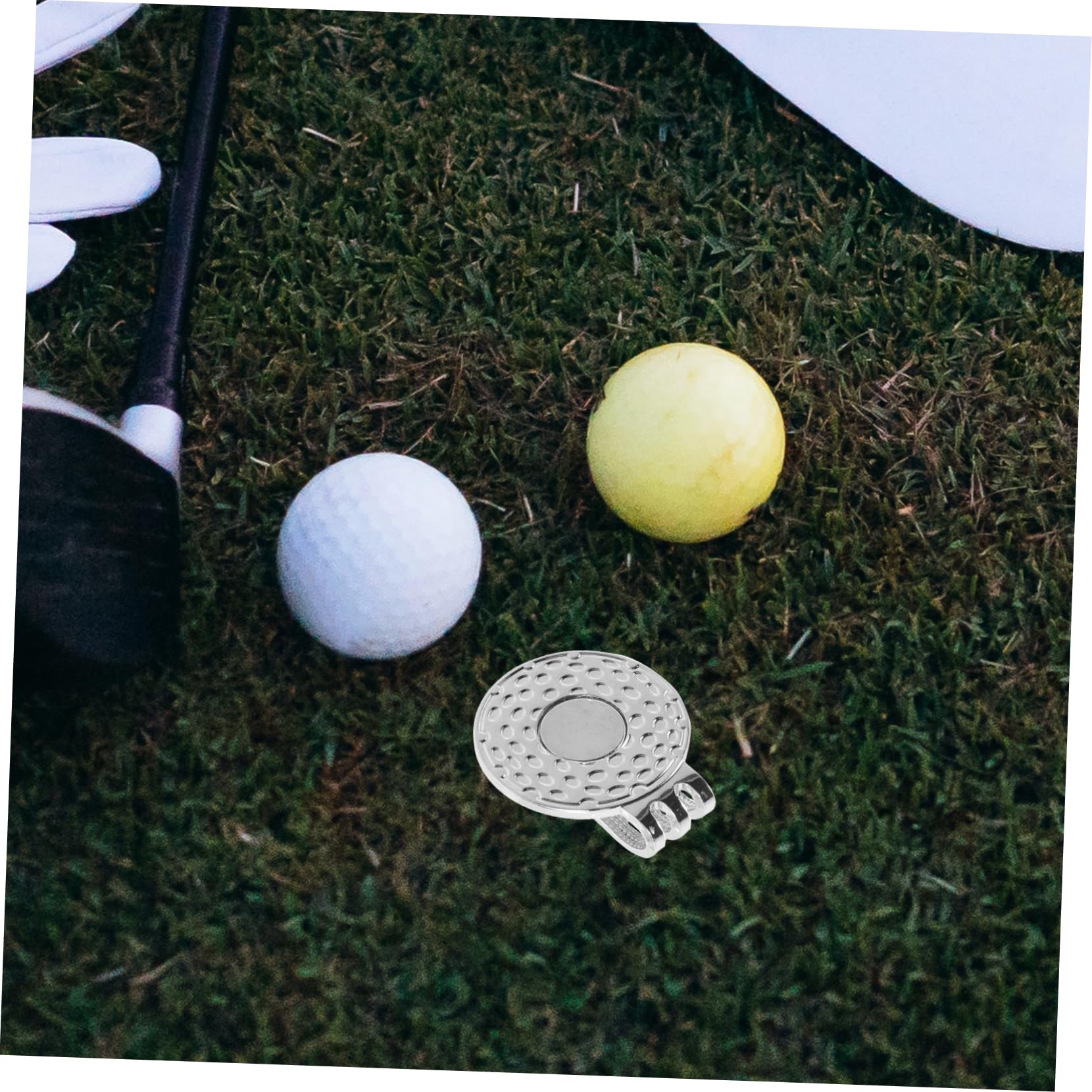 Abaodam Teiliges Golfschläger Ballmarker Clip Langlebige Hut Und Gürtelmarkierer Magnetische Golfzubehör Für Präzise Spielmarkierungen Für Golfliebhaber Und