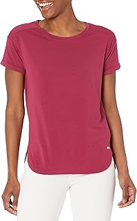 Amazon Essentials Women's Studio Relaxed-Fit Lightweight Crewneck T-Shirt (Available in Plus Size), Multipacks
