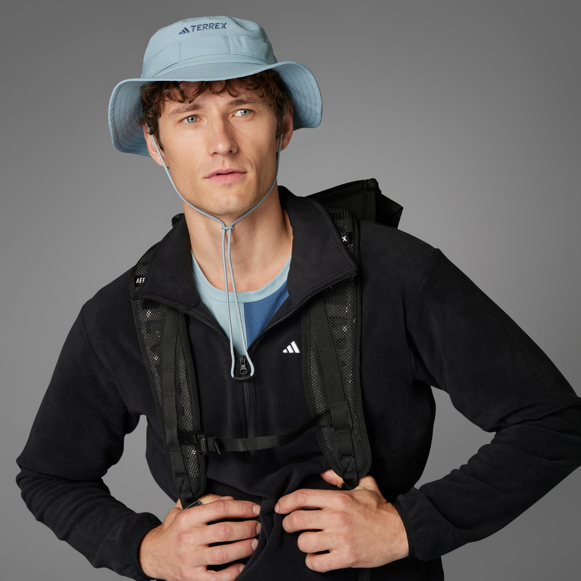 adidas Men's Multi Essentials 1/2 Zip Fleece