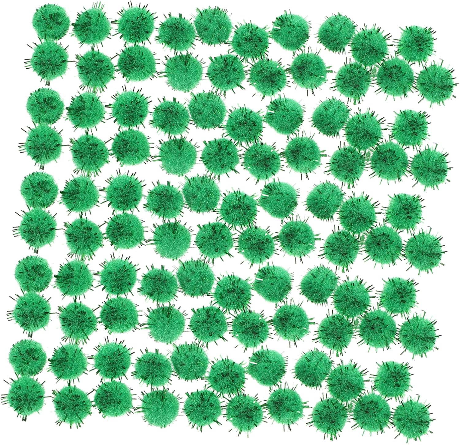 VILLCASE 10000pcs Pom Poms for Crafts Adorable Fuzzy for Clothing Hats Decorations for Art Projects and Creative Decor